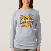 Gráfico de Cara Sonriente de Buena Energía de Stre