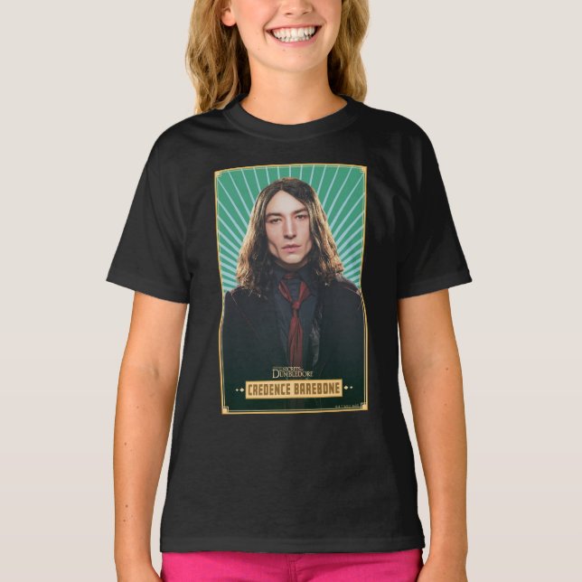 Camiseta Gráfico de caracteres de baba de creencia (Anverso)