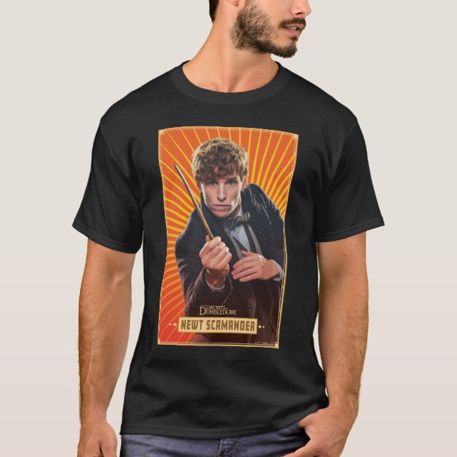Camiseta Gráfico de caracteres de Newt Scamander (Anverso)