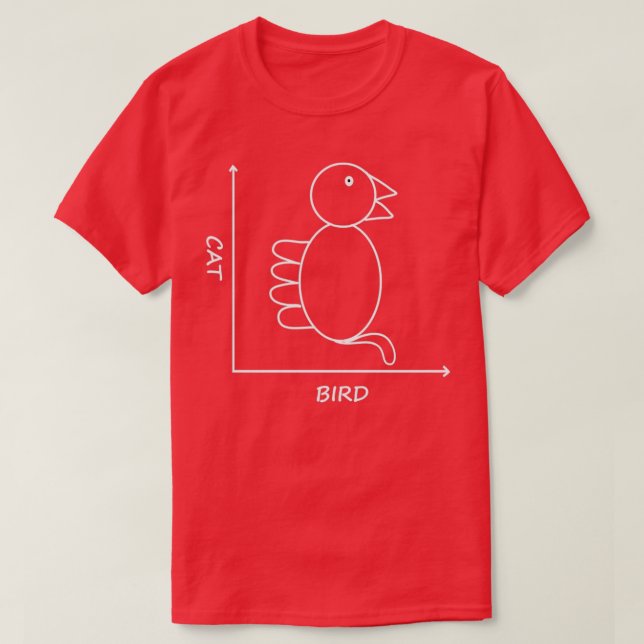 Camiseta Gráfico de CatBird (Diseño del anverso)