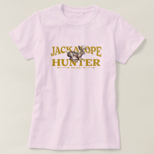 Camiseta Gráfico de cazador americano de jackalope