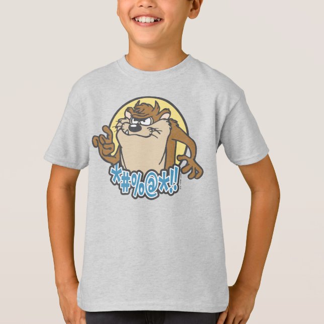 Camiseta Gráfico de círculo extensivo TAZ™ (Anverso)