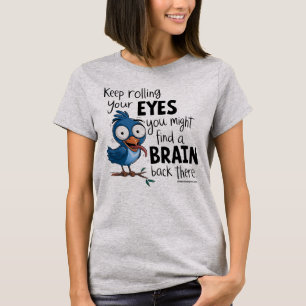 Camiseta Gráfico de cita sarcástica de pájaro divertido