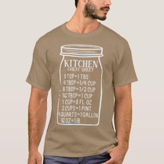 Camiseta gráfico de conversión de cocina cocinero divertido