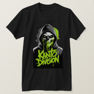 Camiseta Gráfico de cráneo de la división Kanto