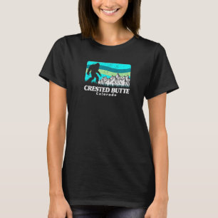 Camiseta Gráfico de Crested Butte Colorado Sasquatch