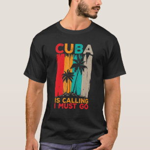 Camiseta Gráfico De Cuba Para Mujeres Hombres Cubanos 2