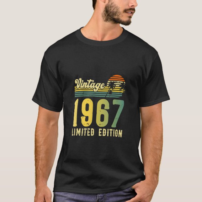 Camiseta Gráfico de cumpleaños bonito de la época de la cos (Anverso)