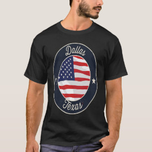 Camiseta Gráfico de Dallas Texas TX Vacation Souvenir