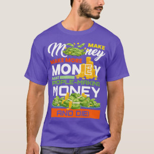 Camiseta Gráfico de Dinero del Mercado Monetario