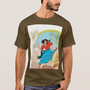 Camiseta Gráfico de diseño indígena tarahumara mexicano