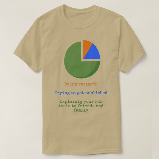 Camiseta Gráfico de doctorado (Diseño del anverso)