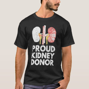 Camiseta Gráfico de donación de órganos Orgulloso donador d