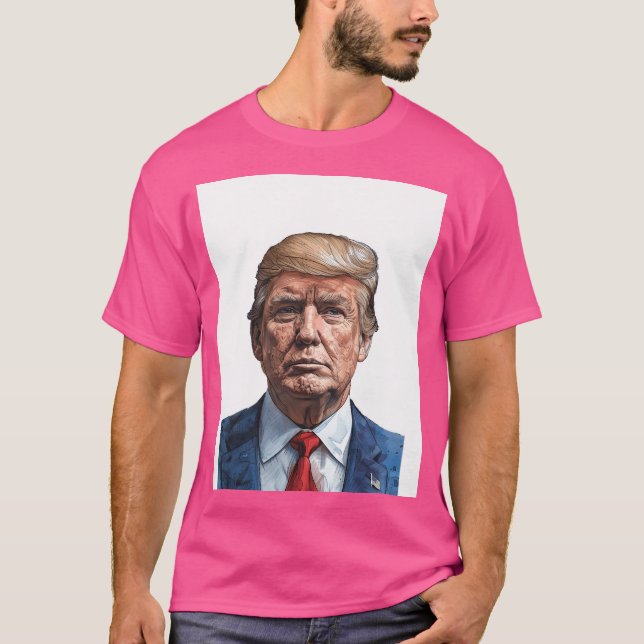 Camiseta Gráfico de Donald J. Trump (Anverso)