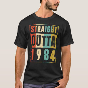 Camiseta Gráfico de época 1984 de 38 años de edad 38t