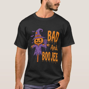 Camiseta Gráfico de Espantapájaros Malvado y Boo Jee de Hal