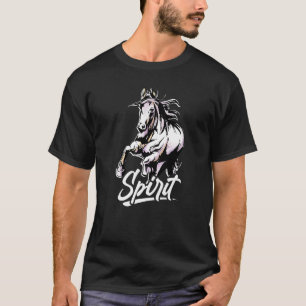 Camiseta Gráfico de espíritu Amante de caballos Jinete ecue
