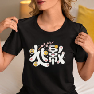 Camiseta Gráfico de estilo Cute Harajuku