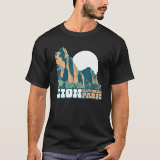 Camiseta Gráfico de estilo de cartel WPA del Parque Naciona