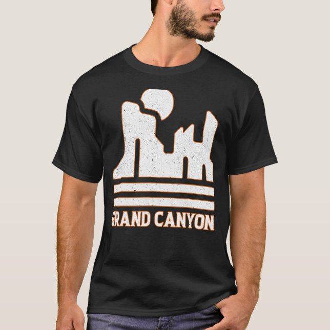 Camiseta Gráfico de estilo Poster del Parque Nacional del G (Anverso)