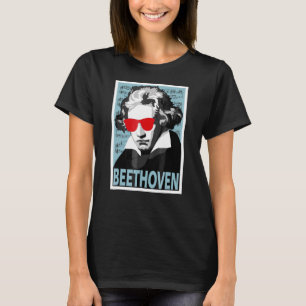 Camiseta Gráfico de estilo Poster Ludwig Van Beethoven
