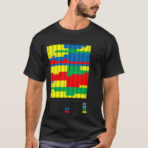 Camiseta Gráfico de estrategia de Blackjack por Tecnología