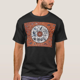 Camiseta Gráfico de estrellas aborigen Tierra