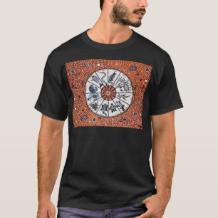 Camiseta Gráfico de estrellas aborigen Tierra