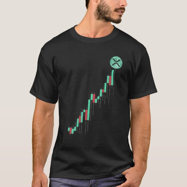 Camiseta Gráfico De Existencias Vintage Rupple Moneda XRP A (Anverso)