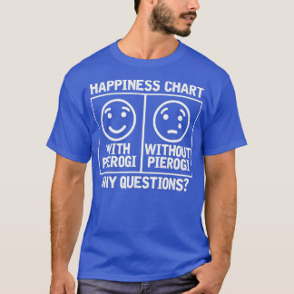 Camiseta Gráfico de felicidad Pierogi