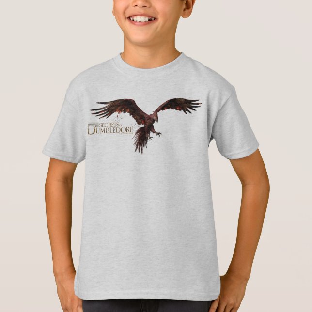 Camiseta Gráfico de Fénix Flying (Anverso)