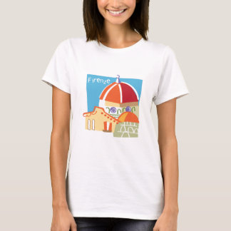 Camiseta - gráfico de Firenze/de Florencia