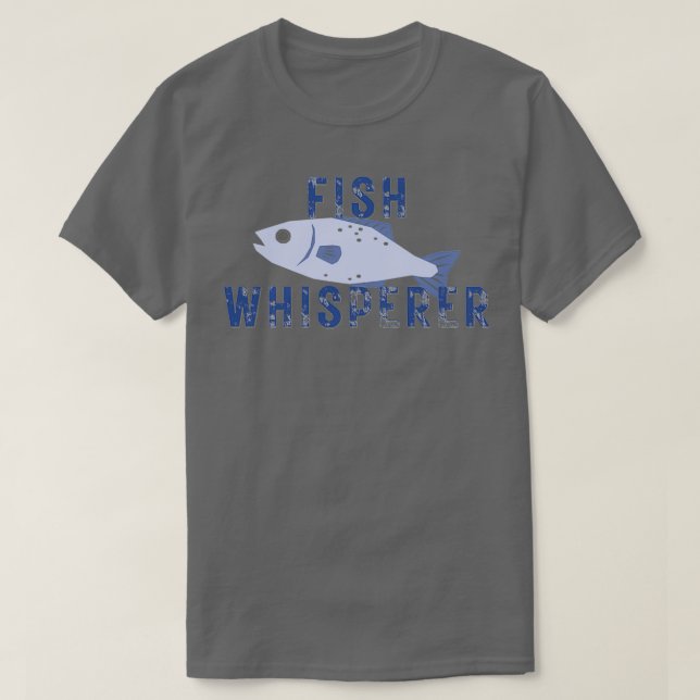 Camiseta Gráfico de Fish Whisperer (Diseño del anverso)