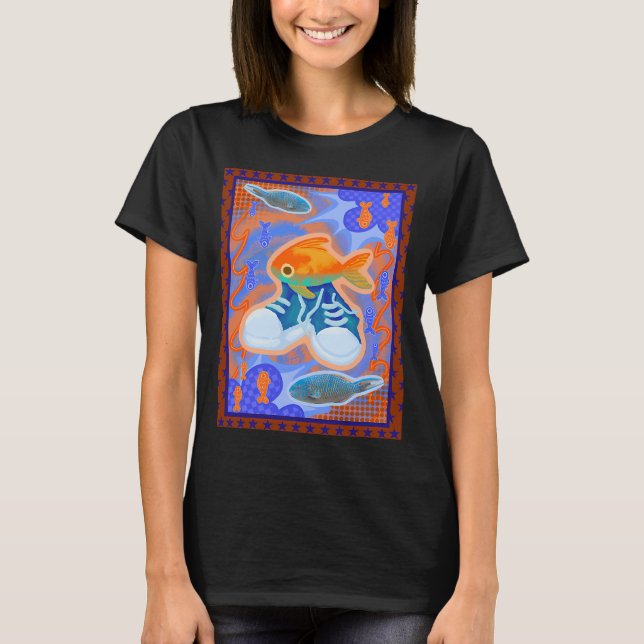 Camiseta Gráfico de Fred el pez (Anverso)