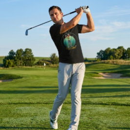 Camiseta Gráfico de golf motivacional