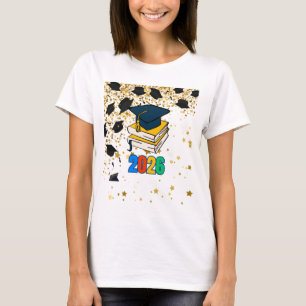 Camiseta Gráfico de Graduación de Senior 2026 - Educativo