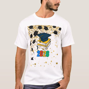 Camiseta Gráfico de Graduación de Sénior 2026 - Educativo
