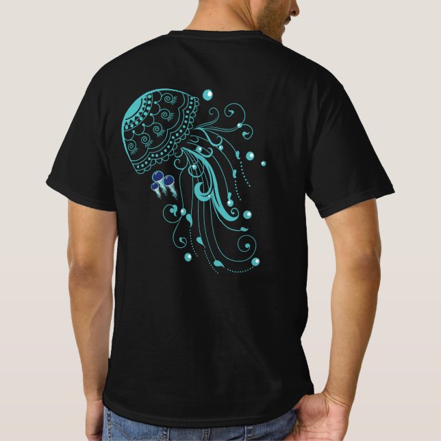 Camiseta Gráfico de Guay Jellyfish (Reverso)
