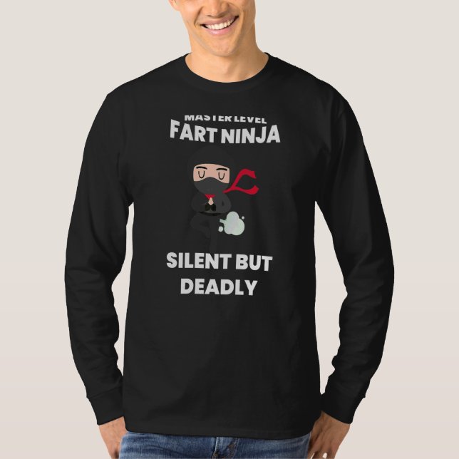 Camiseta Gráfico de guerrero de Ninja Karate silencioso per (Anverso)