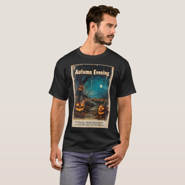Camiseta Gráfico de Halloween - Inspiración estacional de l (Anverso completo)