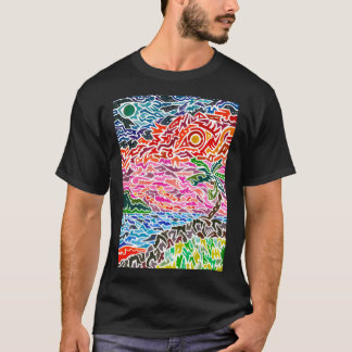 Camiseta Gráfico de Hawái