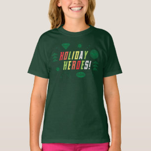 Camiseta Gráfico de héroes feriados de la Liga de la Justic