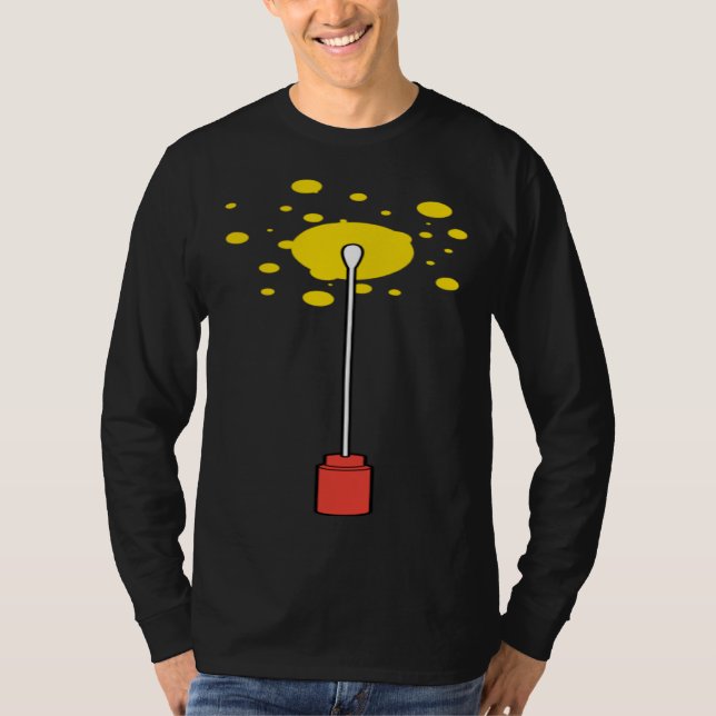 Camiseta Gráfico de hisopo de prueba (Anverso)