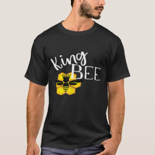 Camiseta Gráfico de Honeycomb del Rey Bee Beekeeper