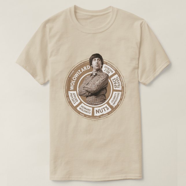 Camiseta Gráfico de Howard Info (Diseño del anverso)