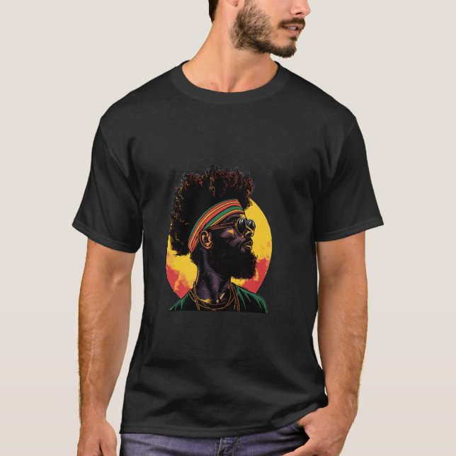 Camiseta Gráfico de Juneteenth de la historia negra Orgullo (Anverso)