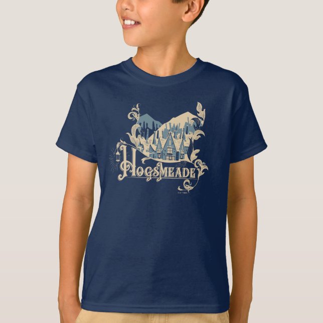 Camiseta Gráfico de la aldea vintage de HOGSMEADE™ (Anverso)