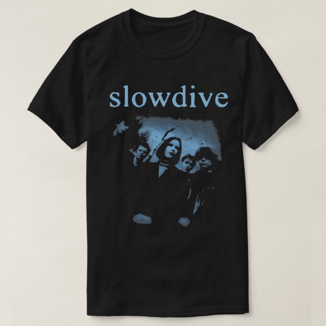 Camiseta Gráfico de la banda de rock inglesa Slowdive Class (Diseño del anverso)