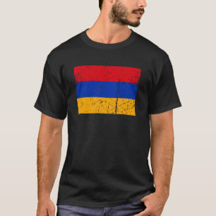 Camiseta Gráfico de la bandera de Armenia para hombres, muj