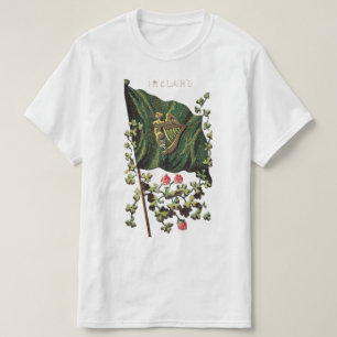 Camiseta Gráfico de la bandera de Irlanda